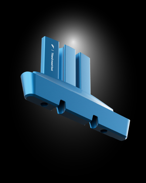 f-one Aluminium Titan foot connection